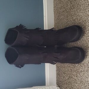 Ladies heritage slip on boots